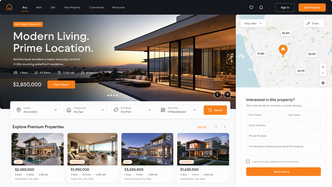 Property Marketplace Platform